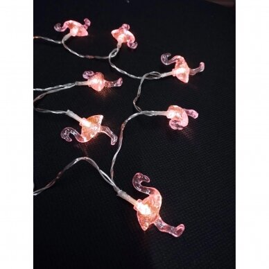 10 LED girlianda "Flamingas" 3