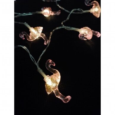 10 LED girlianda "Flamingas" 2