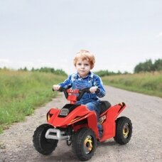 Vaikiškas elektrinis mini keturratis, 6V, 4,6 km/h