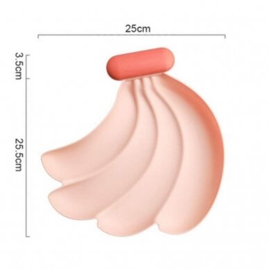 ALPINA bananų formos serviravimo lėkštė - padėklas 2