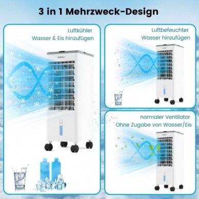Mobilus oro vėsintuvas su nuotoliniu pultu, 60W, 2,8 l 4