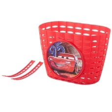 DISNEY CARS vaikiškas dviračio krepšelis