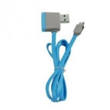 DUNLOP USB - Apple Lightning įkrovimo ir duomenų perdavimo laidas, 1 m, mėlynas