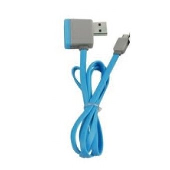 DUNLOP USB - Apple Lightning įkrovimo ir duomenų perdavimo laidas, 1 m, mėlynas 1