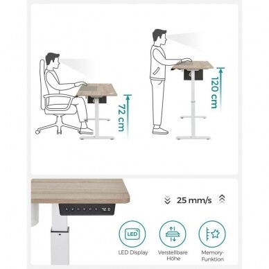 Elektrinis reguliuojamo aukščio stalas 2