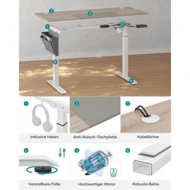 Elektrinis reguliuojamo aukščio stalas 3