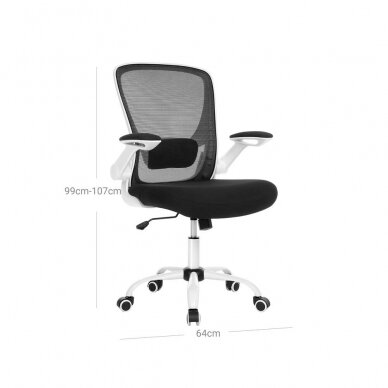 Ergonominė biuro kėdė 4