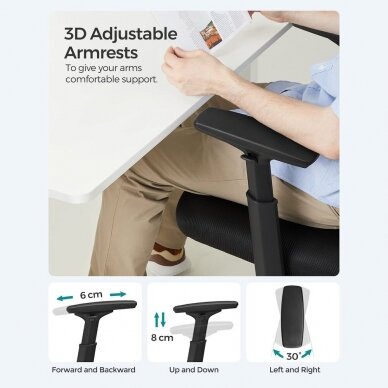 Ergonominė biuro kėdė 4