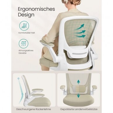 Ergonominė biuro kėdė 5