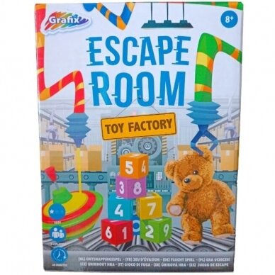 Escape Room "TOY FACTORY" pabėgimo žaidimas 2