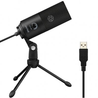 FIFINE K669B USB mikrofonas su trikoju laikikliu