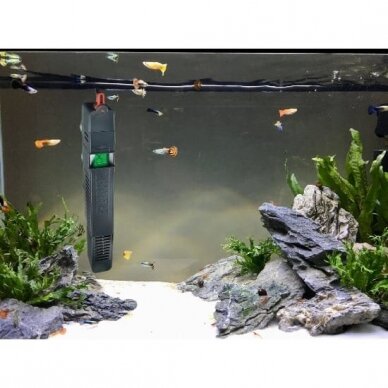 Fluval elektrinis akvariumo šildytuvas 60 l , 50 W 1