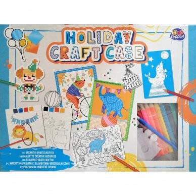 "Holiday craft case" kūrybinis rinkinys 2