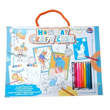 "Holiday craft case" kūrybinis rinkinys