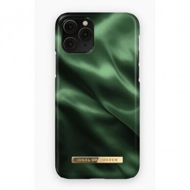 iDeal OF SWEDEN iPhone 11 PRO/XS/X telefono dėklas, "Emerald Satin"