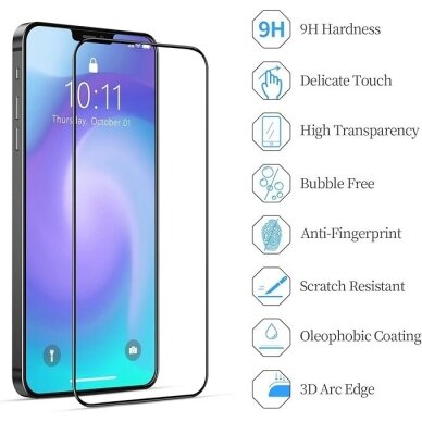 TAMOWA iPhone 12 mini apsauginė grūdinto stiklo plėvelė 4