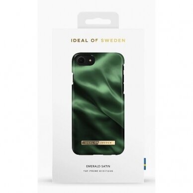 iDeal OF SWEDEN iPhone 8/7/6/6S telefono dėklas, "Emerald Satin" 4