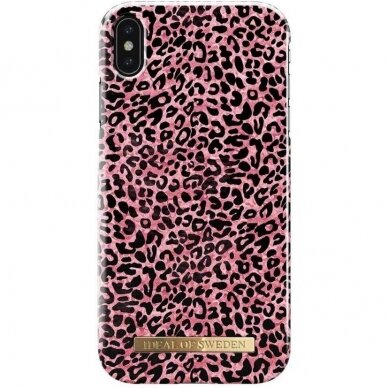 iDeal of SWEDEN iPhone X/XS telefono dėklas, "Lush Leopard"