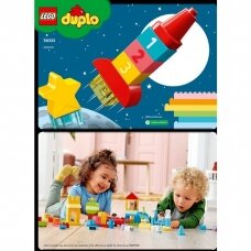 "LEGO DUPLO" Mano pirmoji kosminė raketa