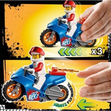 LEGO City Stuntz kaskadininkų motociklas 1