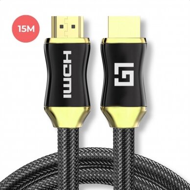 LifeGoods HDMI 2.0 laidas, 4K (60 Hz), 18 Gbps, 15 m 4