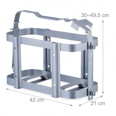 Metalinis laikiklis 10-20 l kanistrams 4