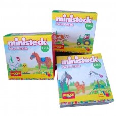 Ministek Pixel Puzzle mozaika, 2 in 1