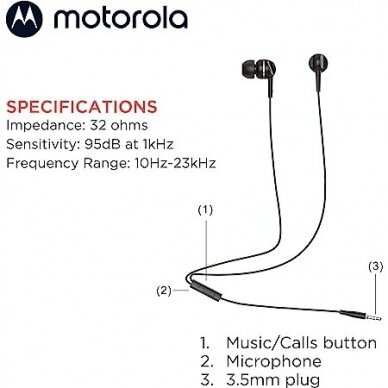 Motorola Earbuds 2-S ausinės 3