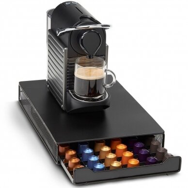 Nespresso kavos kapsulių laikiklis - stalčius, 60 vnt