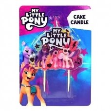 "My Little Pony" gimtadienio torto žvakutė