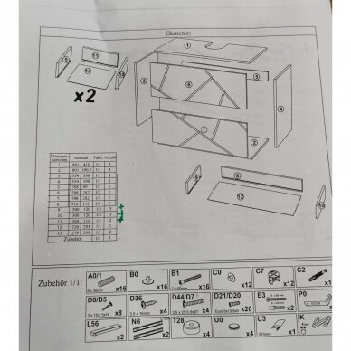 Pastatoma praustuvo spintelė IRMA (Transportavimo defektas) 6