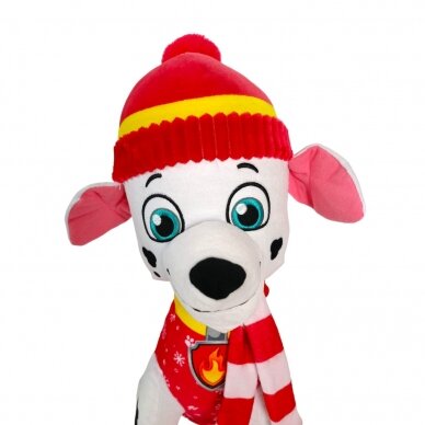 PAW PATROL pliušinis šuo - gaisrininkas 2