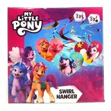 "My Little Pony" kabančios dekoracijos, 6 vnt