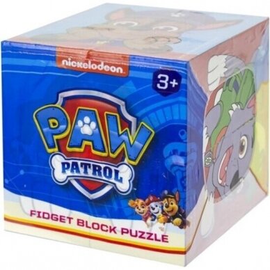 "Paw Patrol" dėlionė - lavinantis kubas