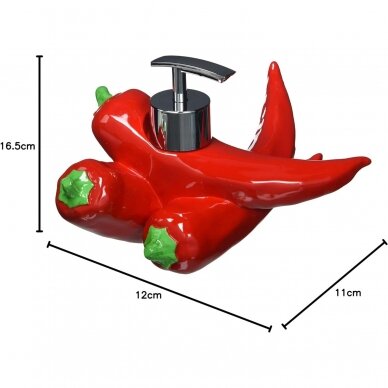 Skysto muilo dozatorius - čili pipirai 3