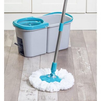 Spin & Go šluotos apvalių Spin Mop šluosčių rinkinys, 2 vnt 1