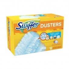 SWIFFER DUSTER dulkių šluoščių papildymas, 12 vnt.