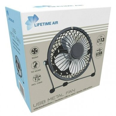 LIFETIME AIR USB stalinis mini ventiliatorius 4