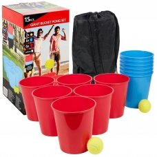 Žaidimas "GIANT bucket pong"