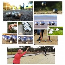 Žaidimas "Petanque", 6 kamuoliukai su lagaminėliu