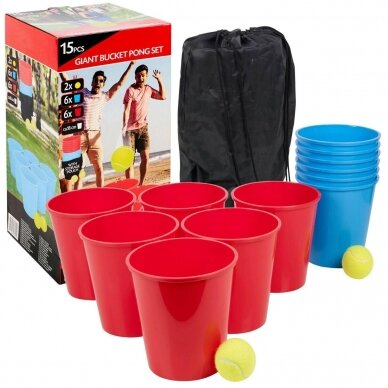 Žaidimas "GIANT bucket pong" 1